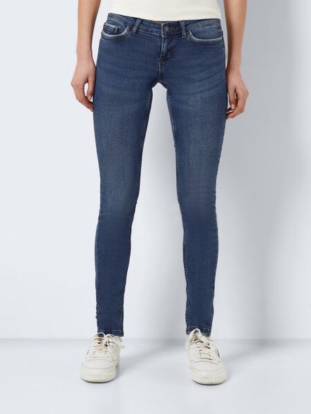 Noisy May NMEVE LOW WAIST SKINNY JEANS, Dark Blue Denim, highres - 27000561_DarkBlueDenim_003.jpg