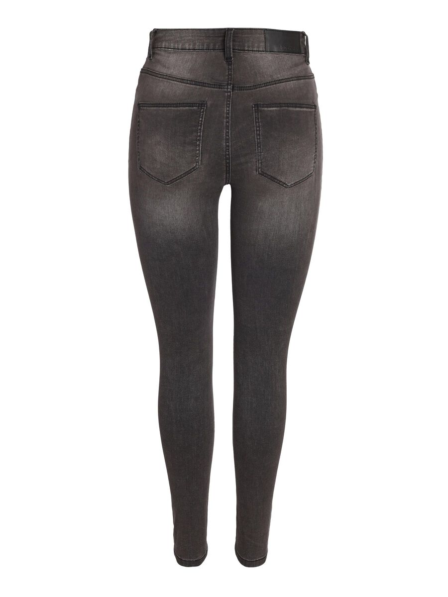 Carousel image - NMCALLIE SKINNY FIT JEANS, Medium Grey Denim | 7