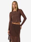 Product image thumbnail - MESH TOP, Chocolate Brown | 1