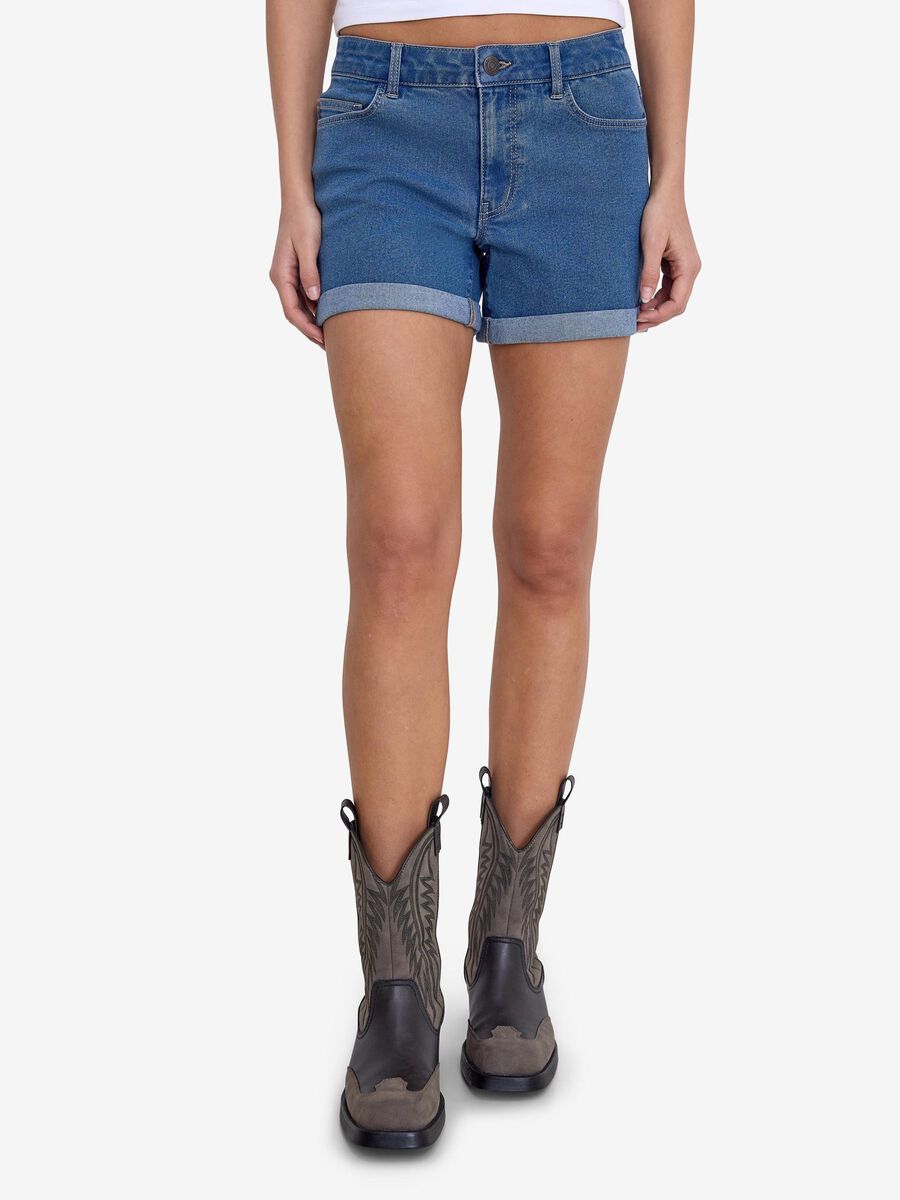 Noisy May JEANS SHORTS, Medium Blue Denim, highres - 27032489_MediumBlueDenim_003.jpg
