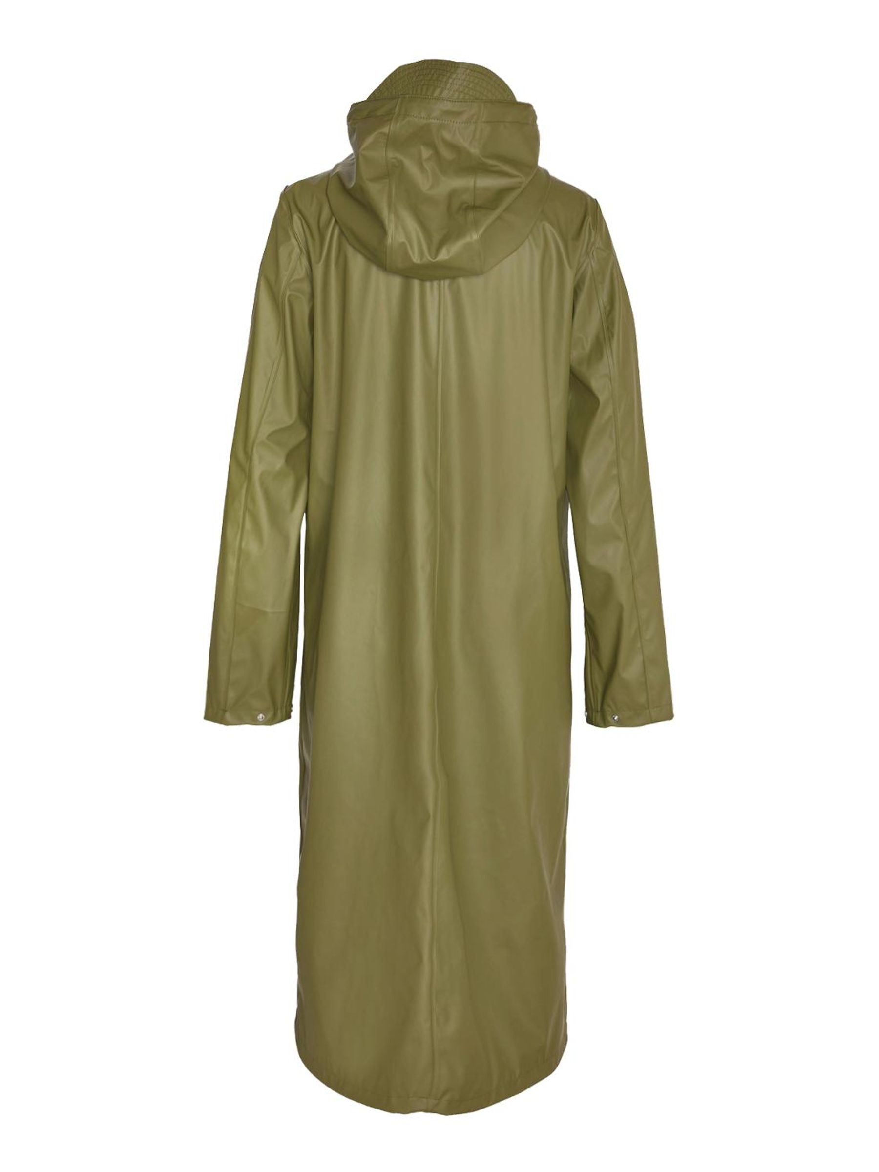 Olive green raincoat online