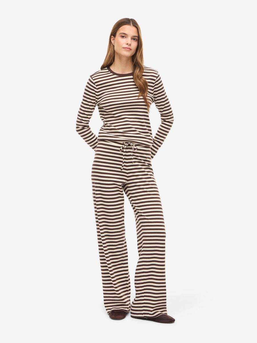 Carousel image - NMSTORMI  TRACK PANTS, Hot Fudge | 3