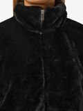 Product image thumbnail - FAUX FUR JACKET, Black | 5