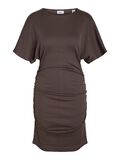Product image thumbnail - NMABBI  MINI DRESS, Chocolate Brown | 1