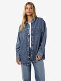 Product image thumbnail - PITKÄ FARKKUPAITA, Medium Blue Denim | 6