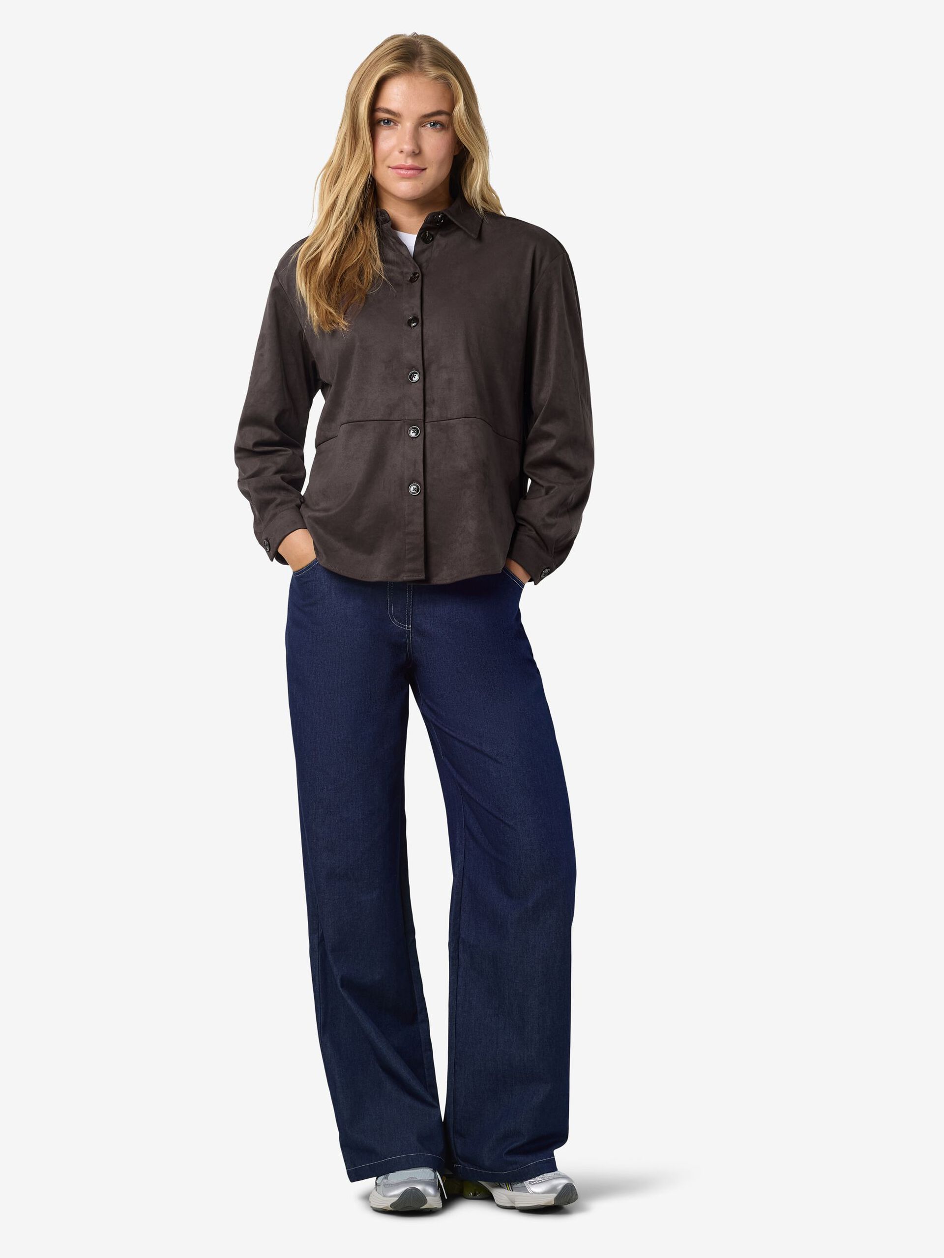 Carousel image - OVERSIZED SHIRT, French Roast | 4