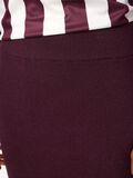 Product image thumbnail - KNITTED MIDI SKIRT, Winetasting | 5