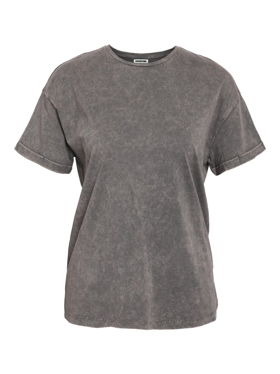 Noisy May WASHED DETAIL T-SHIRT, Charcoal Gray, highres - 27033185_CharcoalGray_1171384_001.jpg