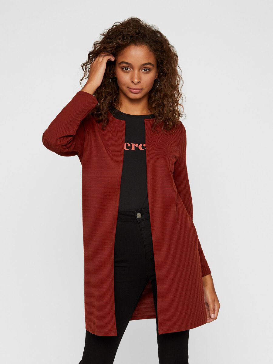 Noisy May MANCHES LONGUES CARDIGAN, Madder Brown, highres - 27009813_MadderBrown_003.jpg