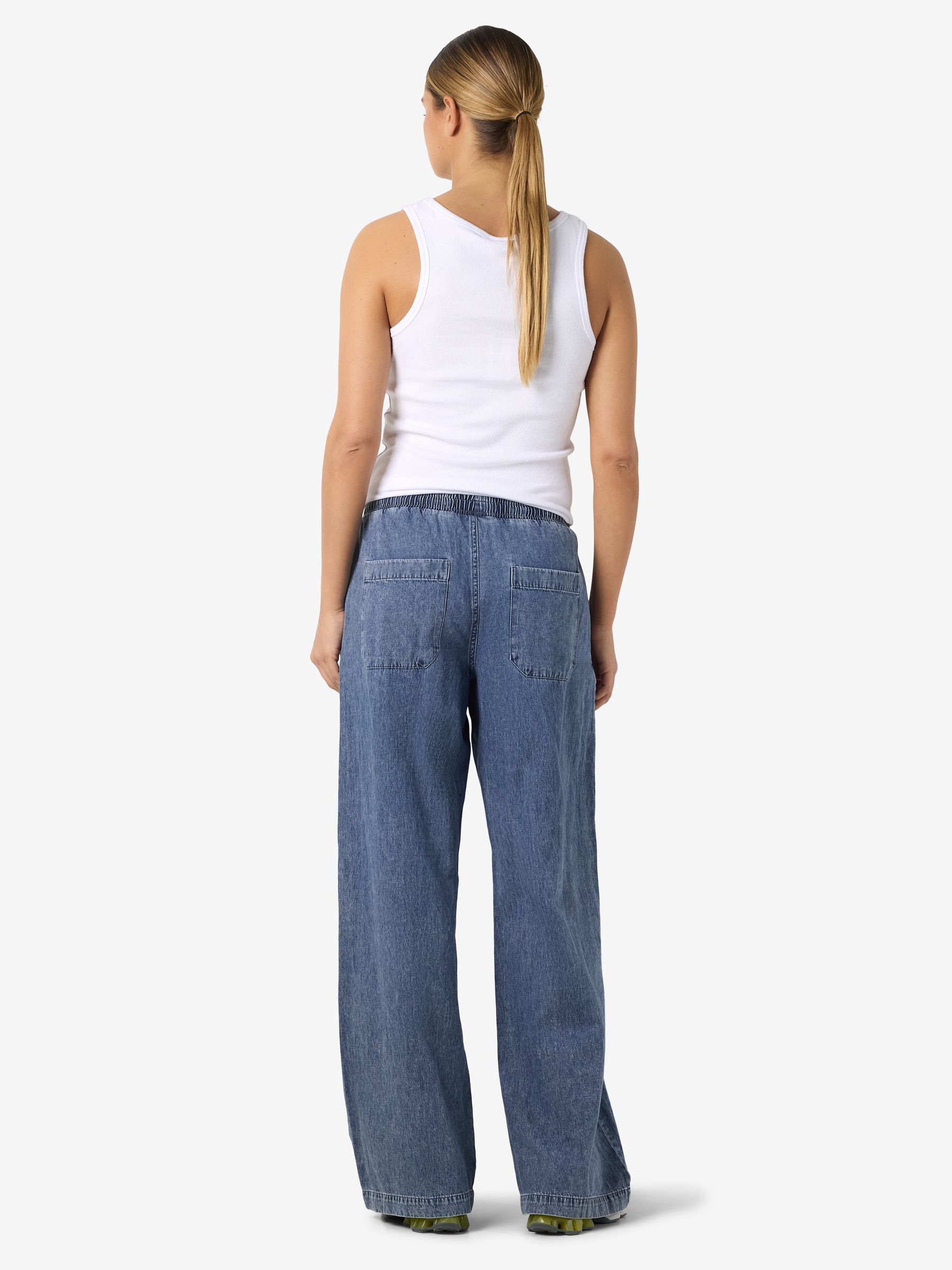 NMENZA WIDE FIT JEANS | Blue | NOISY MAY®