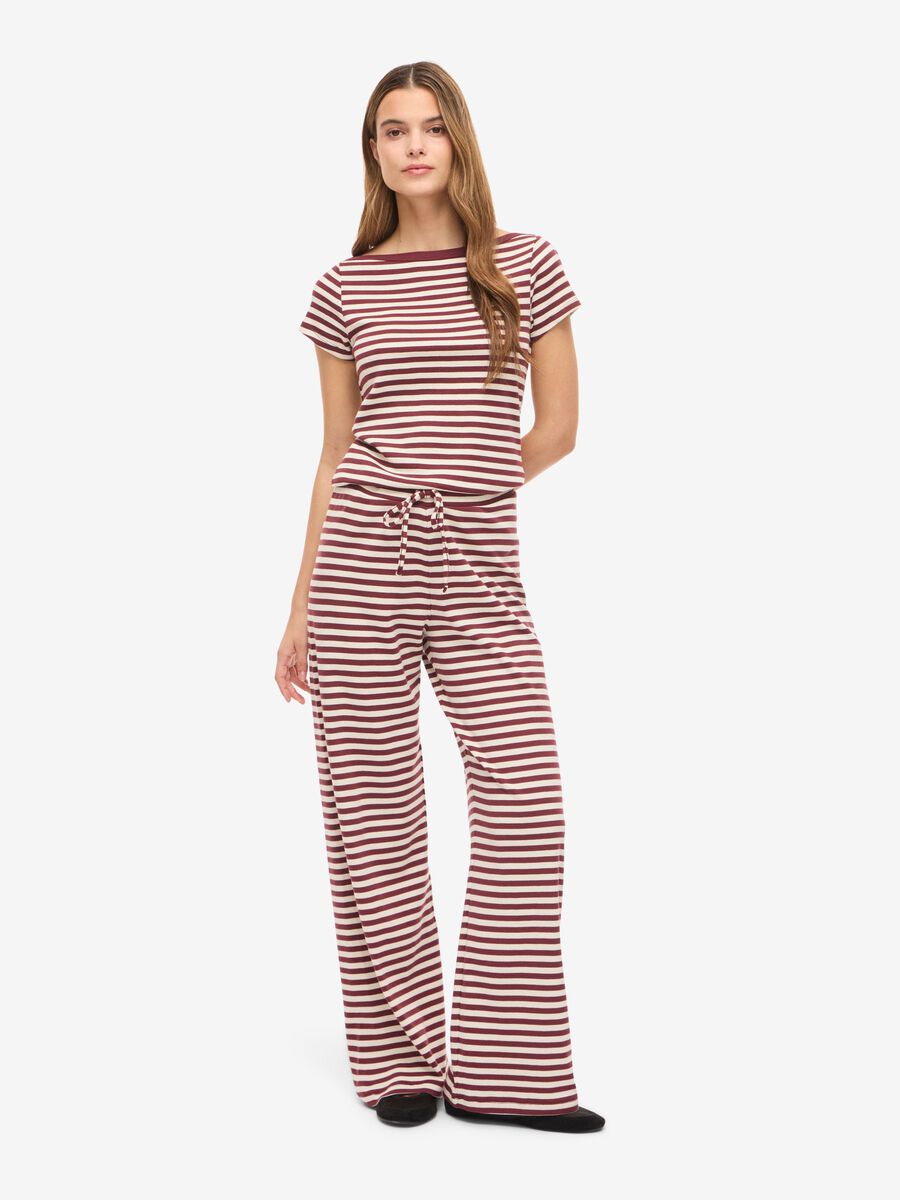 Carousel image - NMSTORMI  TRACK PANTS, Tawny Port | 3