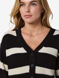 Product image thumbnail - STRIPED CARDIGAN, Black | 5