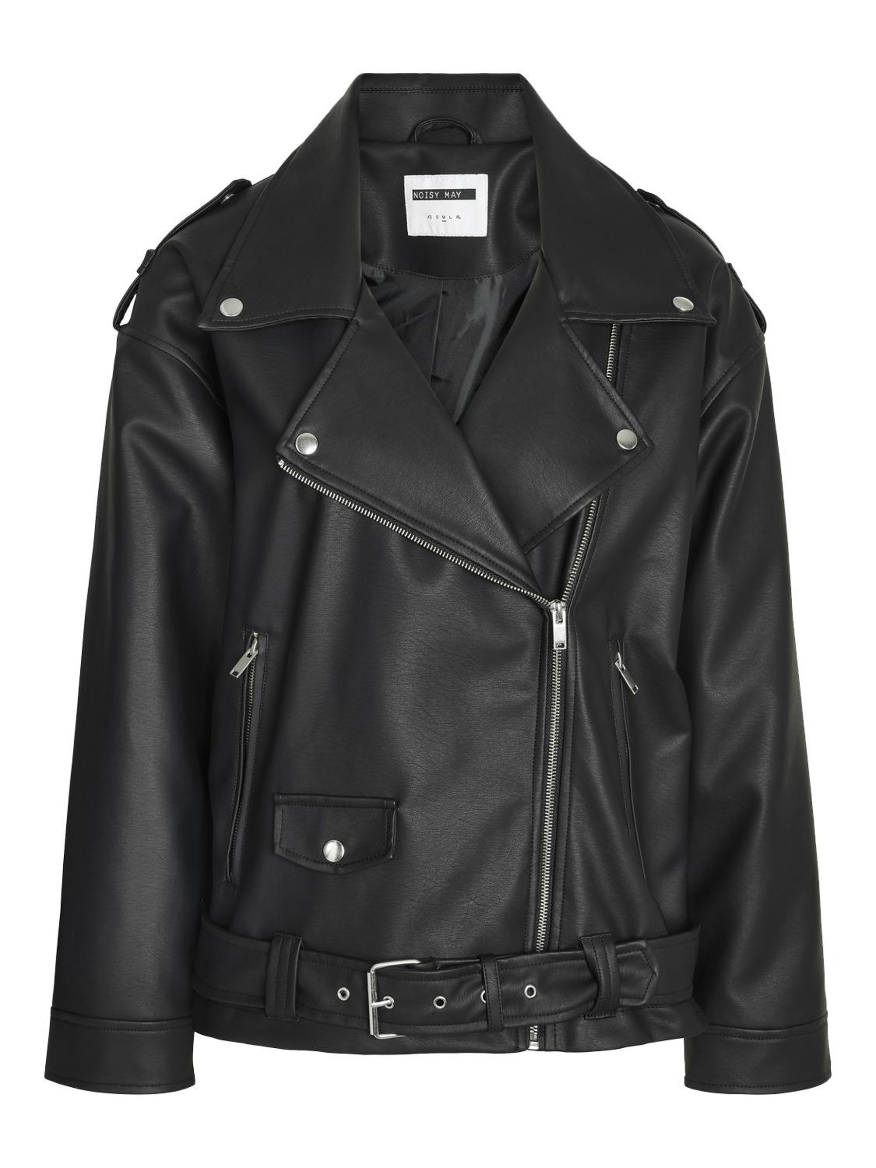 Noisy may faux leather hotsell jacket