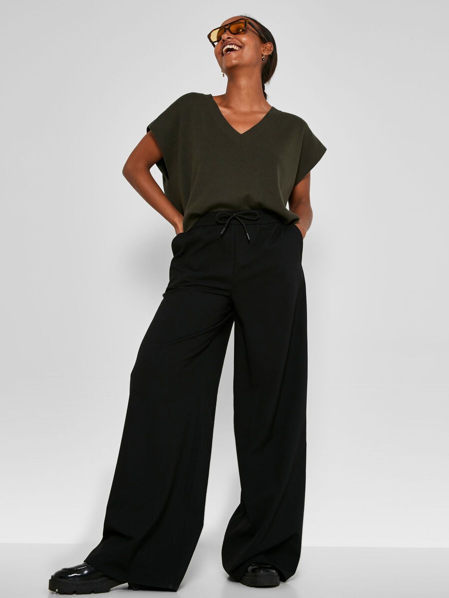 Noisy May WIDE LEG TROUSERS, Black, highres - 27017430_Black_007.jpg