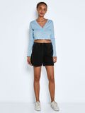 Noisy May NORMAL WAISTED DENIM SHORTS, Black, highres - 27019645_Black_004.jpg