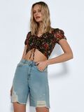 Noisy May HIGH WAIST LONG- JEANSSHORTS, Light Blue Denim, highres - 27020602_LightBlueDenim_007.jpg