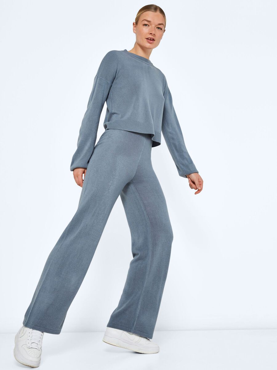Noisy May KNITTED TROUSERS, China Blue, highres - 27019219_ChinaBlue_007.jpg