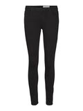 Noisy May NMALLIE LOW WAISTED SKINNY FIT JEANS, Black, highres - 27024946_Black_001.jpg