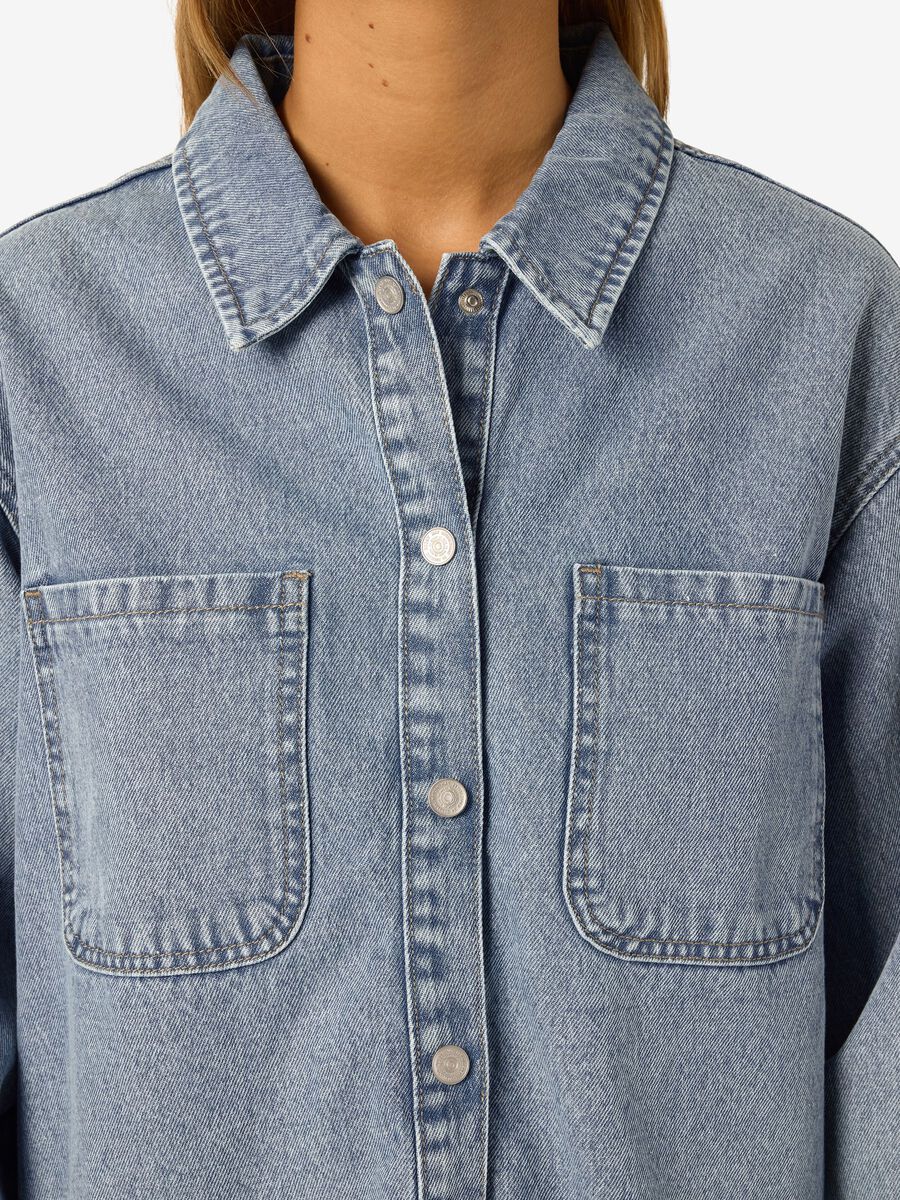 Carousel image - NMALVA SHACKET, Light Blue Denim | 5