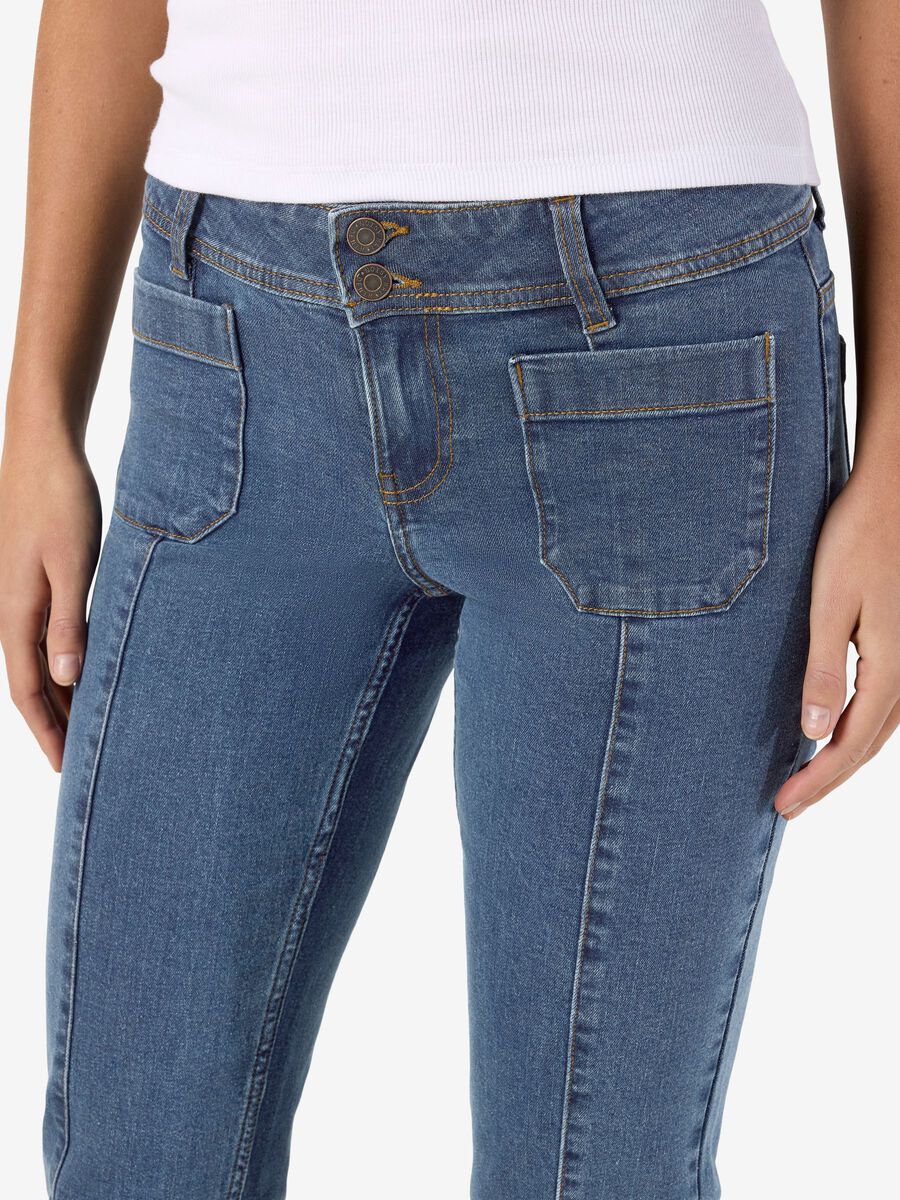 Carousel image - NMREMI BOOTCUT-JEANS, Medium Blue Denim | 5