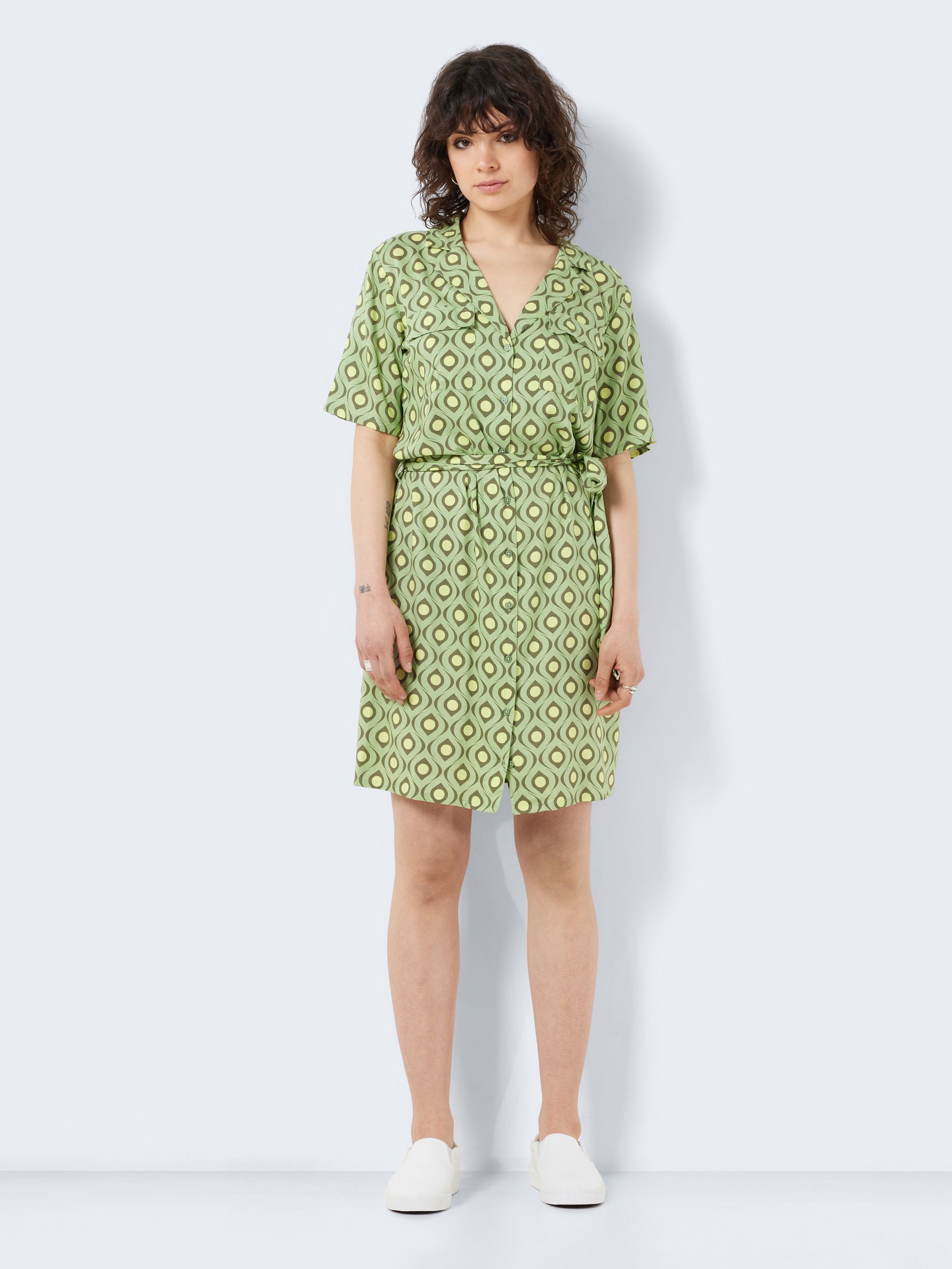 Noisy may polka dot new arrivals sweatshirt dress