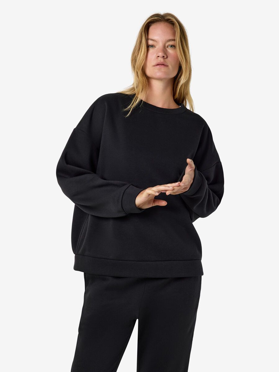 Product tile image NMBLOOM SWEAT-SHIRT, Black 27039511_Black