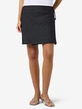 Product image thumbnail - NMNICKI MINI WRAP SKIRT, Grey Denim | 1
