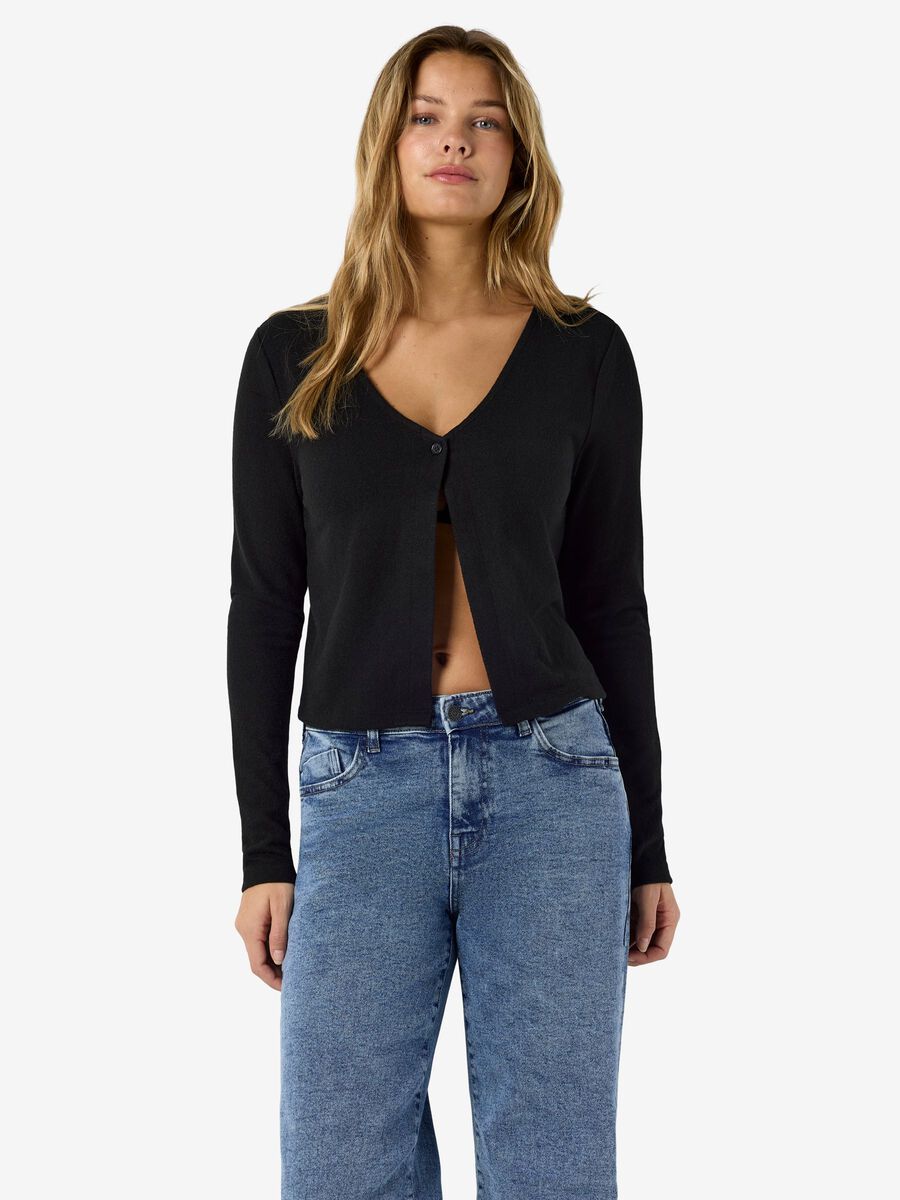 Product tile image - NMCITY CARDIGAN, Black | 27037915_Black