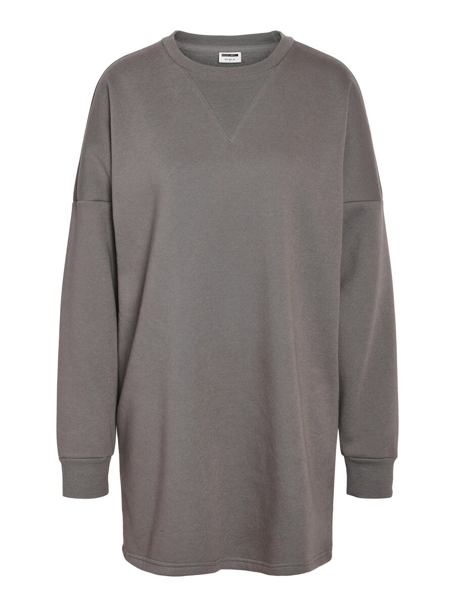 Noisy May MINI SWEATKLEID, Charcoal Gray, highres - 27030633_CharcoalGray_001.jpg