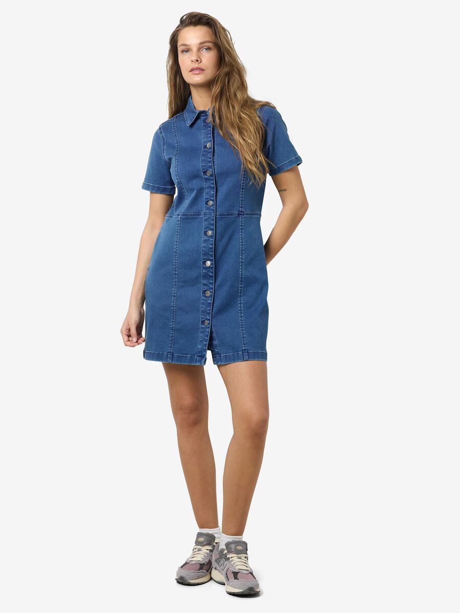 Noisy May NMNISA DENIM DRESS, Medium Blue Denim, highres - 27032702_MediumBlueDenim_007.jpg