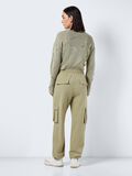 Noisy May HIGH WAISTED CARGO TROUSERS, Sage, highres - 27026174_Sage_005.jpg
