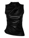Product image thumbnail - PU TOP, Black | 2
