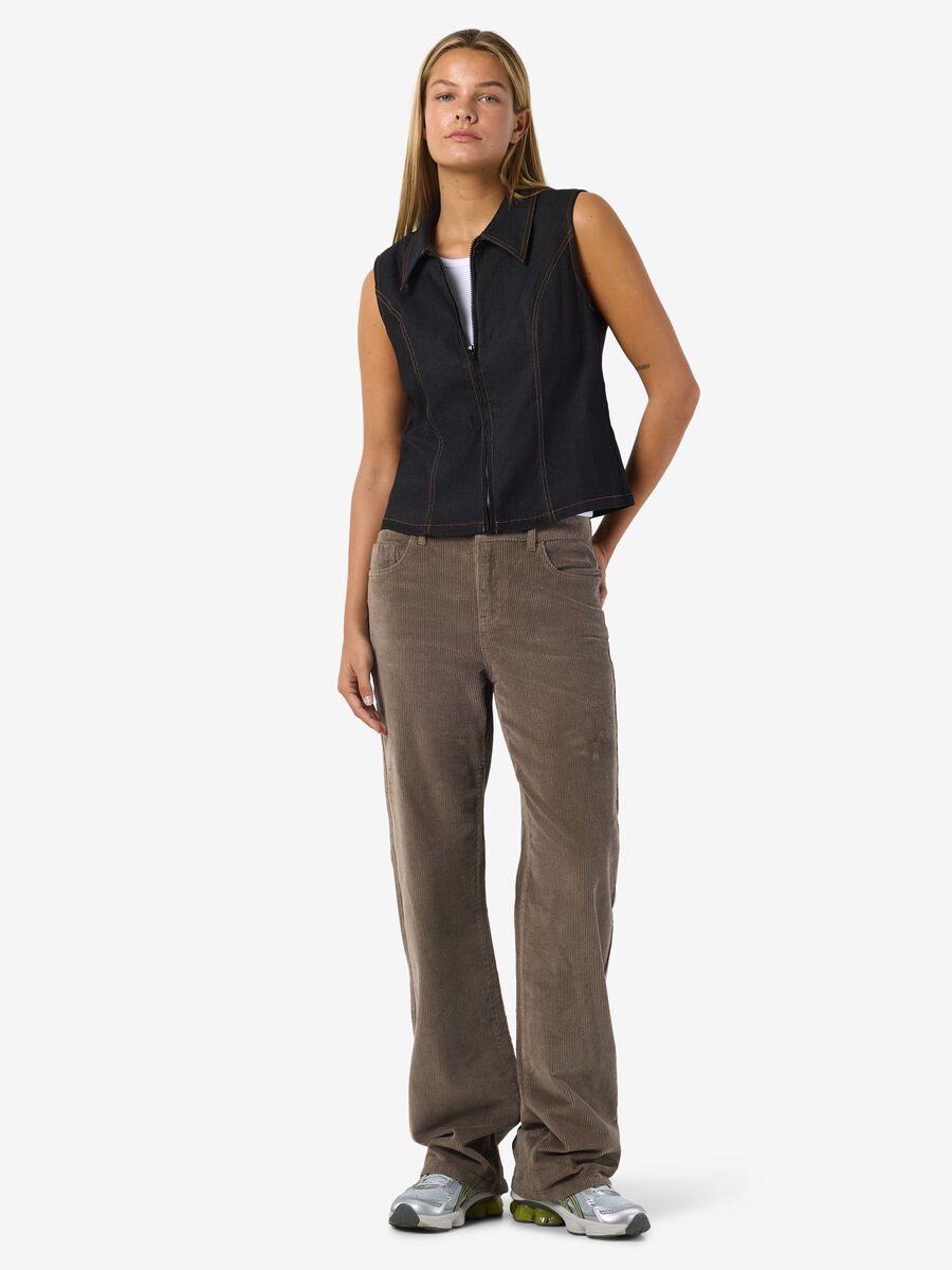 Product carousel image - NMYOLANDA  STRAIGHT FIT JEANS, Morel | 2