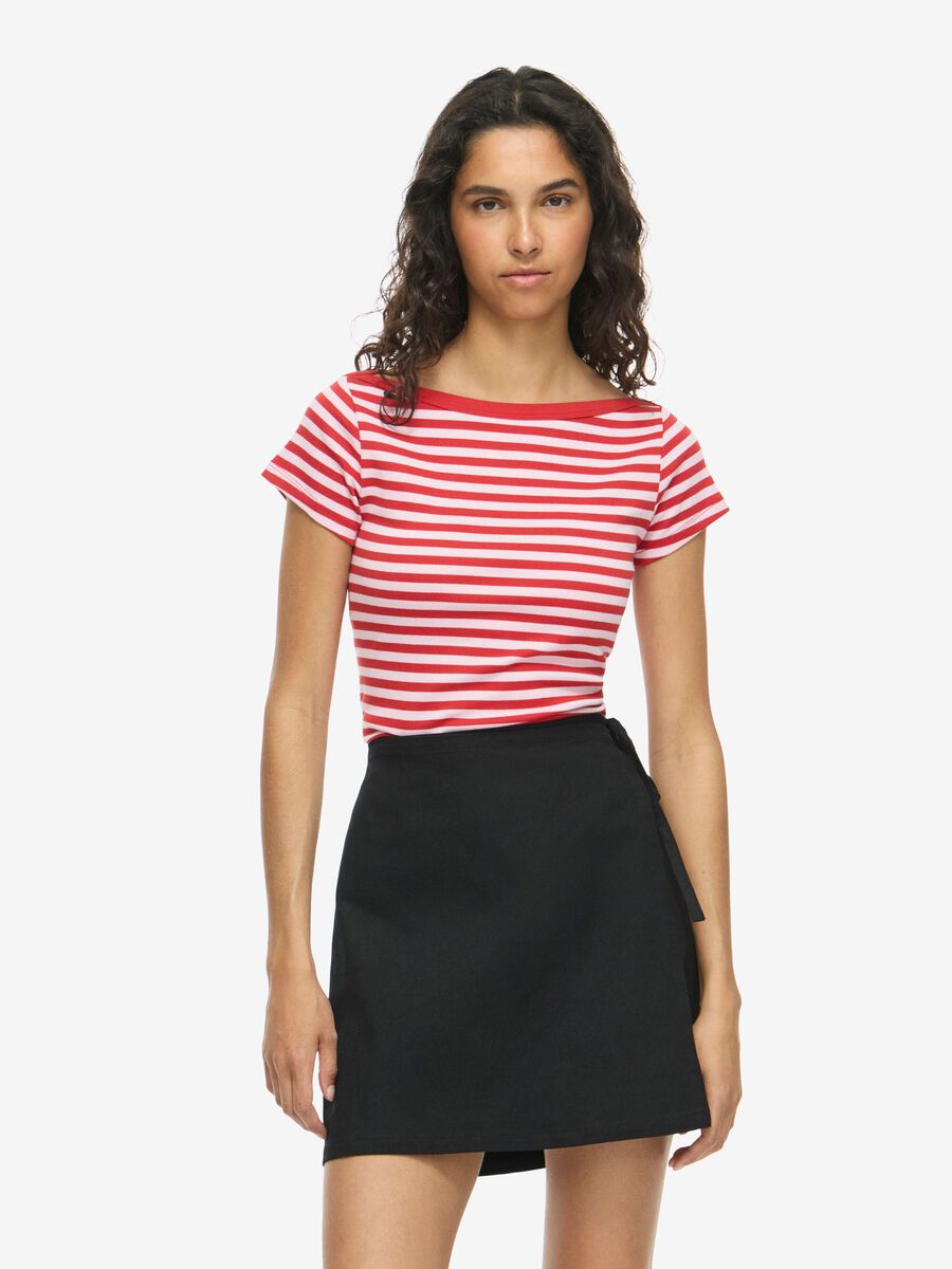Product tile image - NMSTORMI T-SHIRT, Goji Berry | 27039541_GojiBerry_1340241