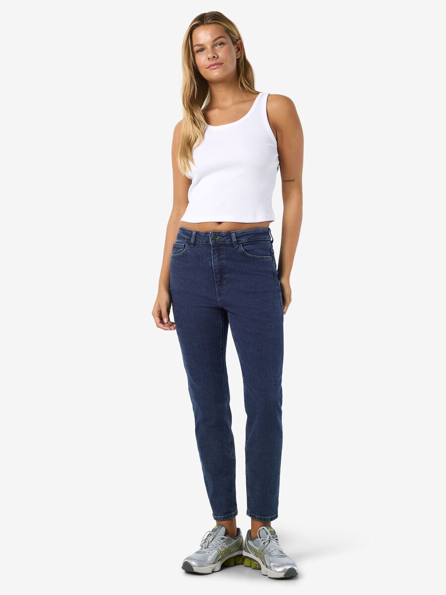 Product carousel image - NMMONI SLIM FIT JEANS, Dark Blue Denim | 2