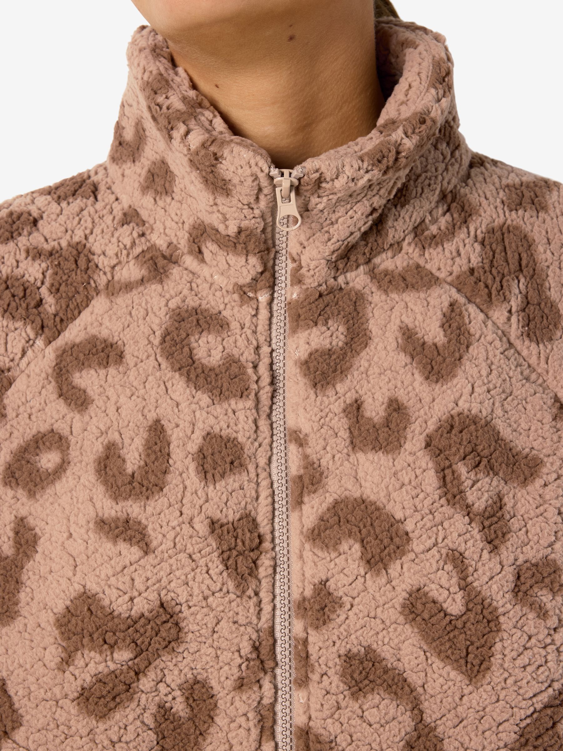 NMCUDDLE TEDDY JACKET | Grey | NOISY MAY®