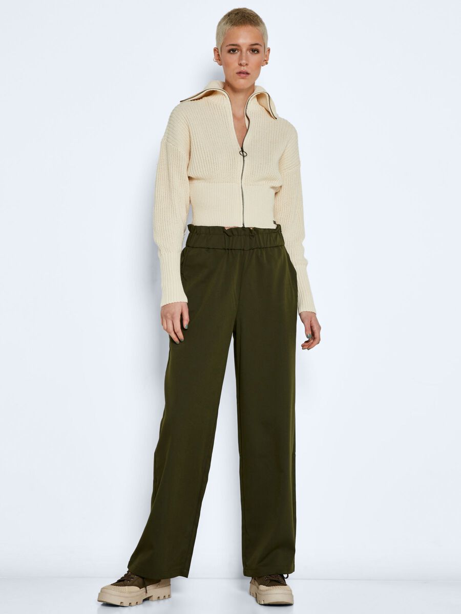 Noisy May HIGH WAISTED TROUSERS, Military Olive, highres - 27020178_MilitaryOlive_004.jpg