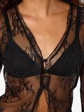Product image thumbnail - LACE CARDIGAN, Black | 4