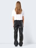 Noisy May HIGH WAISTED FAUX LEATHER TROUSERS, Black, highres - 27026066_Black_005.jpg