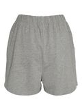 Noisy May HIGH WAISTED SHORTS, Light Grey Melange, highres - 27016659_LightGreyMelange_002.jpg