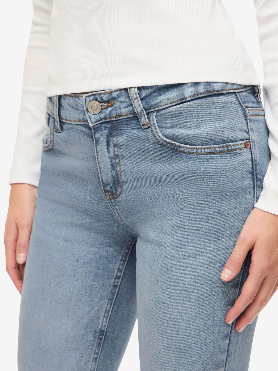 Carousel image - NMREMI FLARED JEANS, Light Blue Denim | 5
