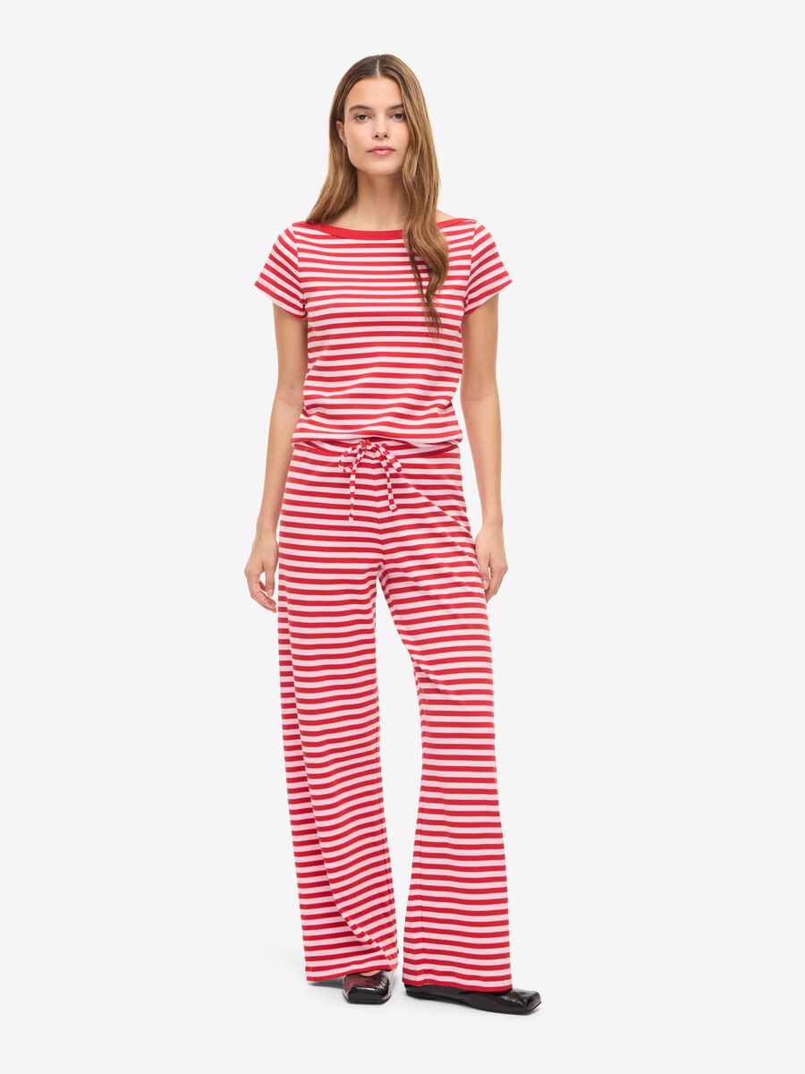 Carousel image - NMSTORMI  TRACK PANTS, Goji Berry | 3