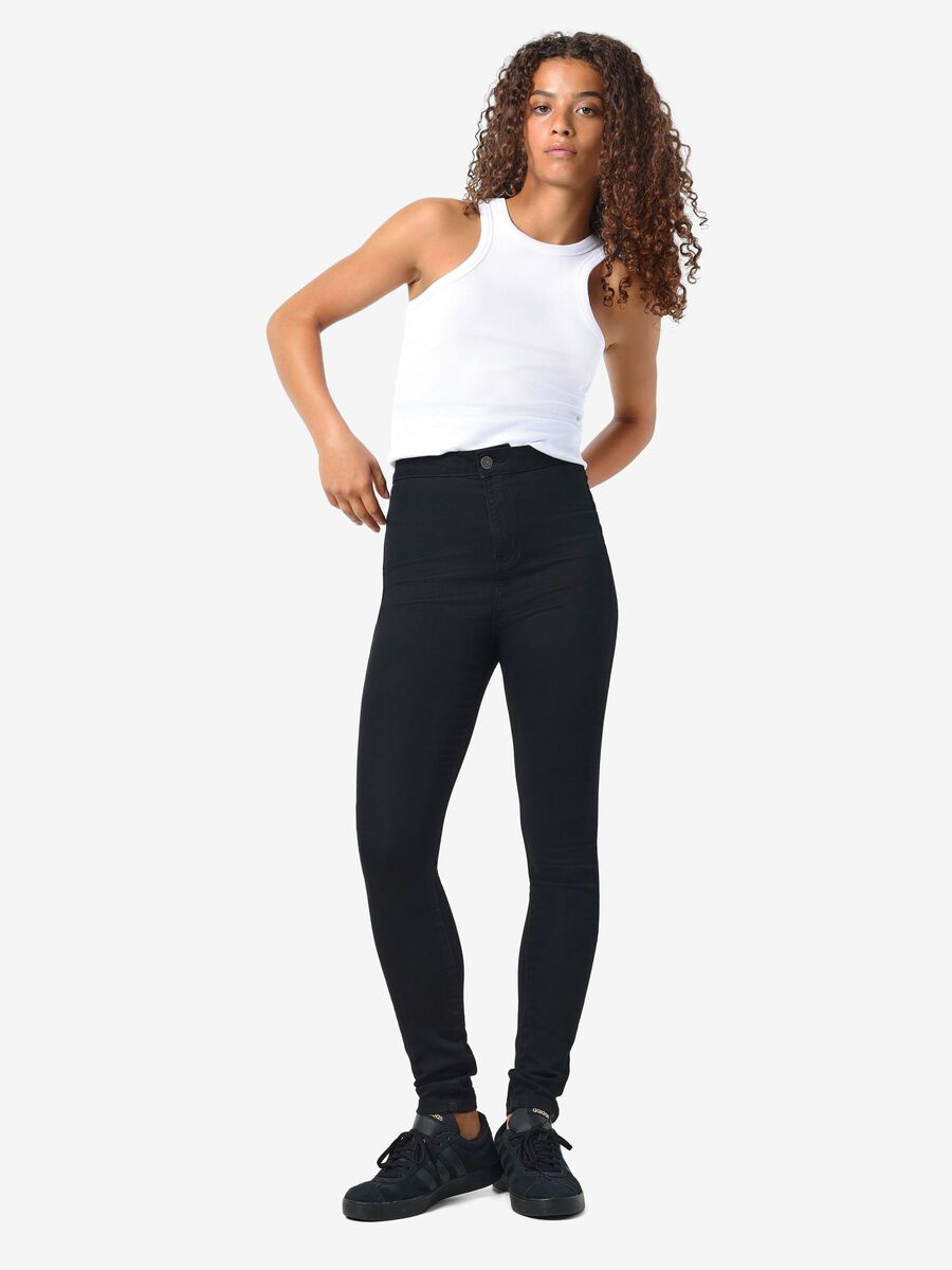 Carousel image - NMELLA SKINNY FIT JEANS, Black | 6