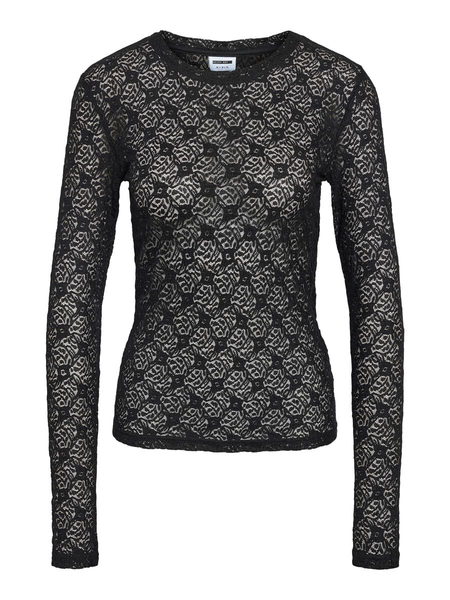 Noisy May LACE TOP, Black, highres - 27034819_Black_001.jpg