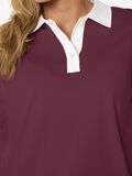Noisy May LONG SLEEVED POLO SHIRT, Burgundy, highres - 27035658_Burgundy_006.jpg