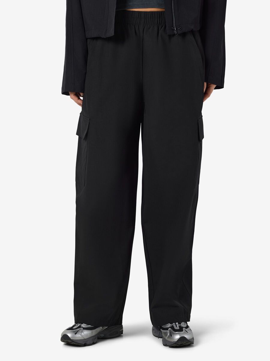 Product tile image - NMKIRBY CARGO TROUSERS, Black | 27038089_Black