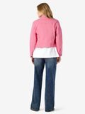 Product image thumbnail - SHORT DENIM JACKET, Begonia Pink | 3