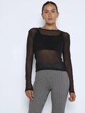 Noisy May LANGE MOUWEN MESH TOP, Black, highres - 27023338_Black_003.jpg