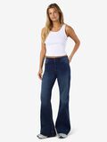 Product image thumbnail - NMROOXY FLARED JEANS, Medium Blue Denim | 7