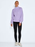 Noisy May HIGH NECK KNITTED PULLOVER, Purple Rose, highres - 27017053_PurpleRose_004.jpg